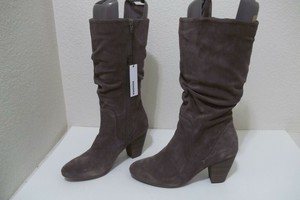 taupe slouch boots