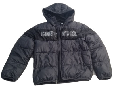 Converse Puffer Gray Jacket Size L 12-13 yrs Juniors