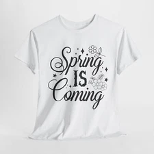 Warm Weather T-Shirt | Fresh Breeze & Outdoor Adventure Tee | Spring Is Coming