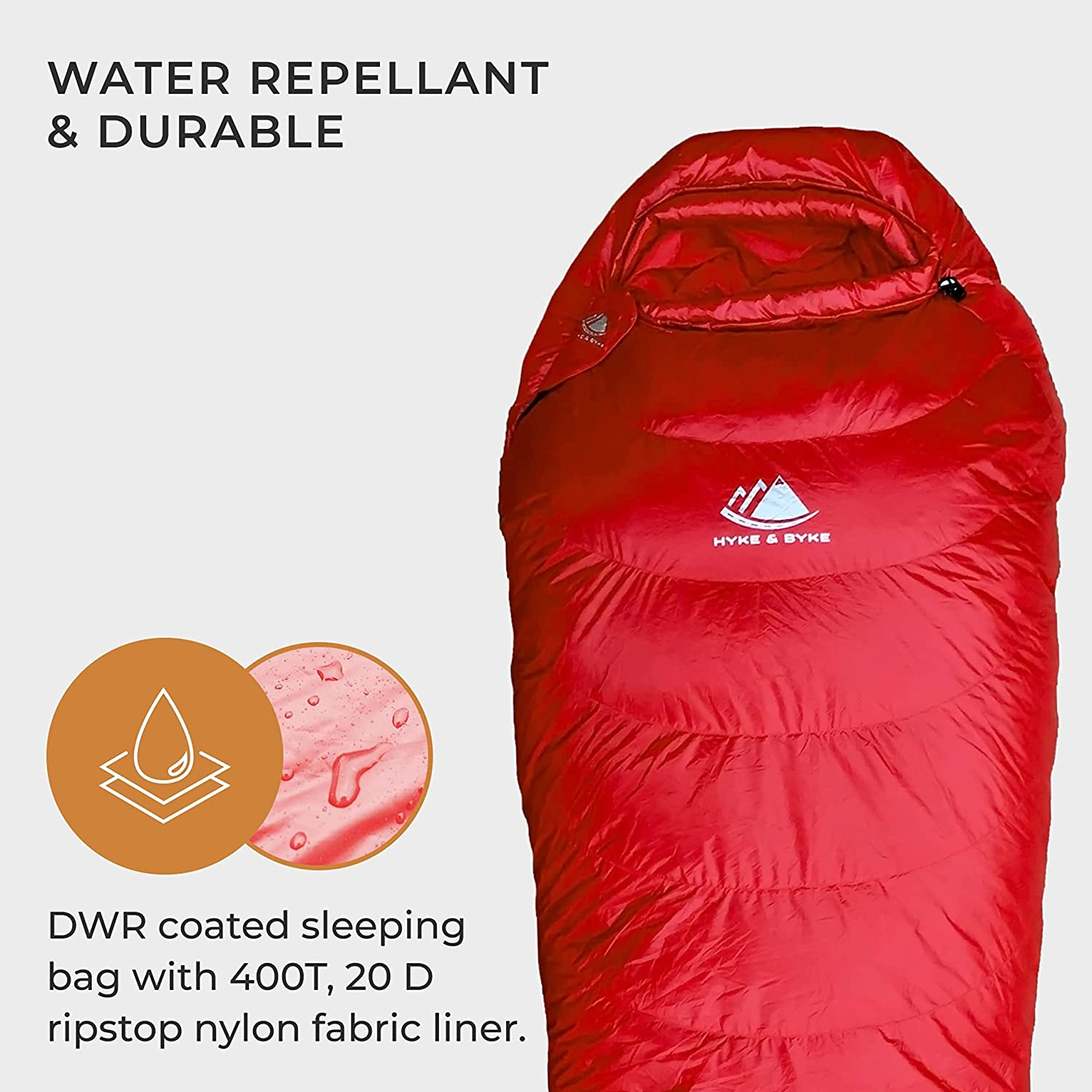 Quandary 15°F Cold Weather Mummy Hiking & Backpacking Sleeping Bag