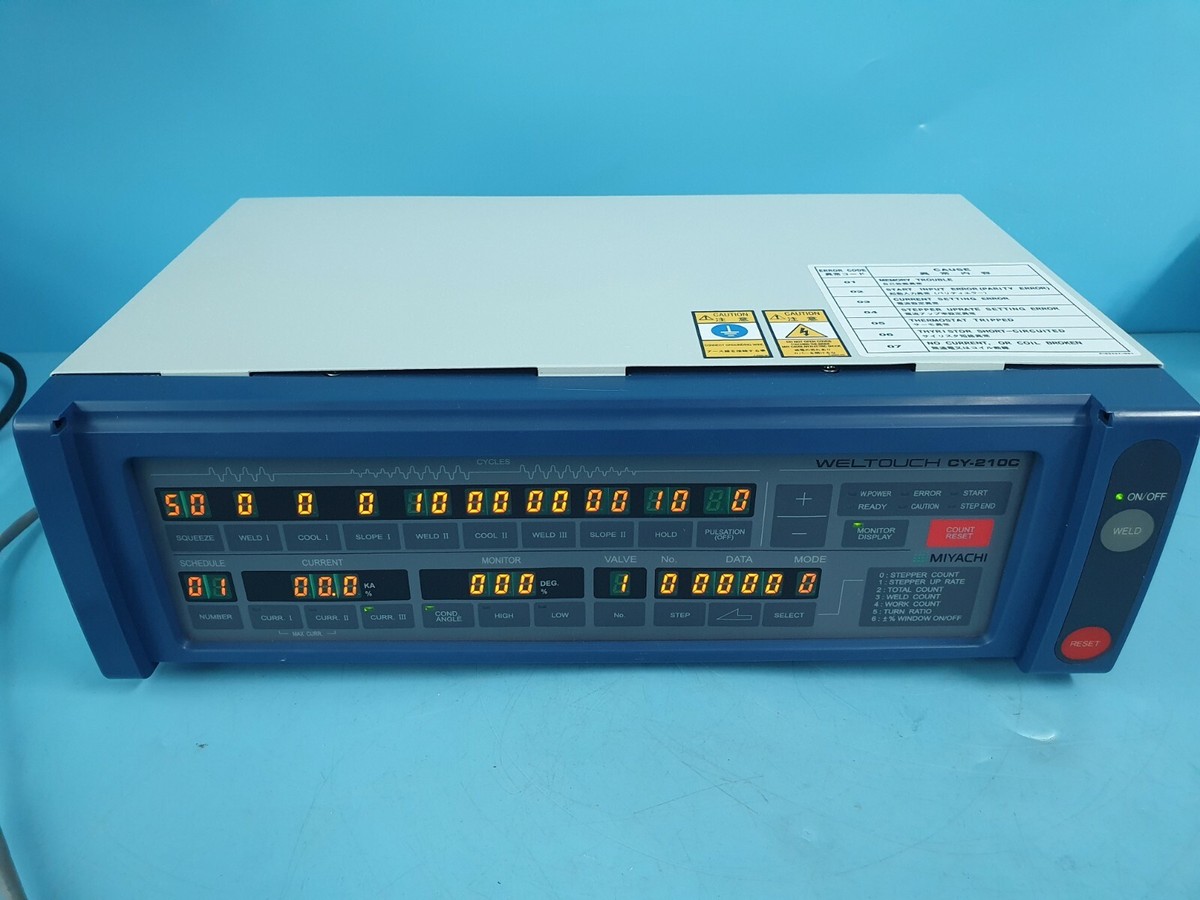 メンテナンス Iuchi scale MIYACHI WELTOUCH CY-210C CY-210C-00-00+MB-400L-00 WELDIND