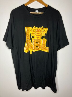 Jack Daniels Tennessee Honey Art Beats & Lyrics 2021-2022 Tour Black T-Shirt Men