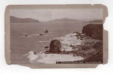 1898 Cabinet Photo Entrance to Golden Gate San Francisco  W.C. Billington