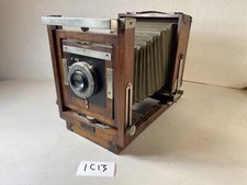 Korona Gundlach No. 2 Supermatic Kodak folding field camera wood antique 1C13