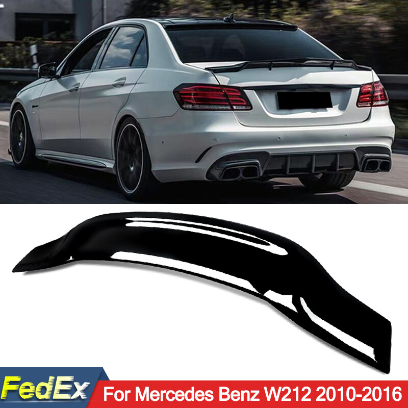 For Mercedes Benz W212 E350 E550 E63 2010-2016 Trunk Spoiler Wing Lip RT Style
