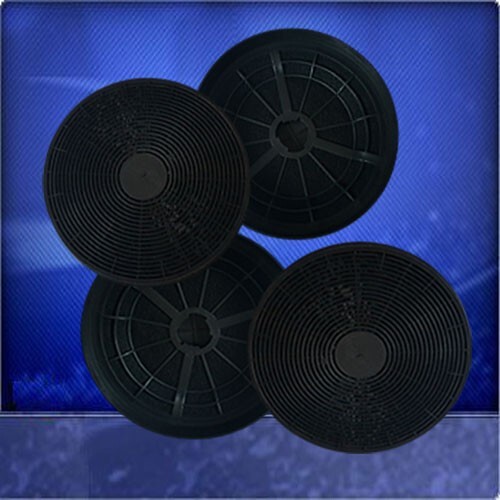 1 SET 2 Aktivkohlefilter Für Dunstabzugshaube – Passend Für PKM 400 RH-8090, RH-6004, Ø Ca. 17,2 Cm