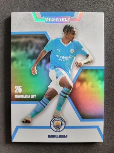 2023-24 DAKA Manchester City Ineffable, Manuel Akanji, Silver /99, No-15