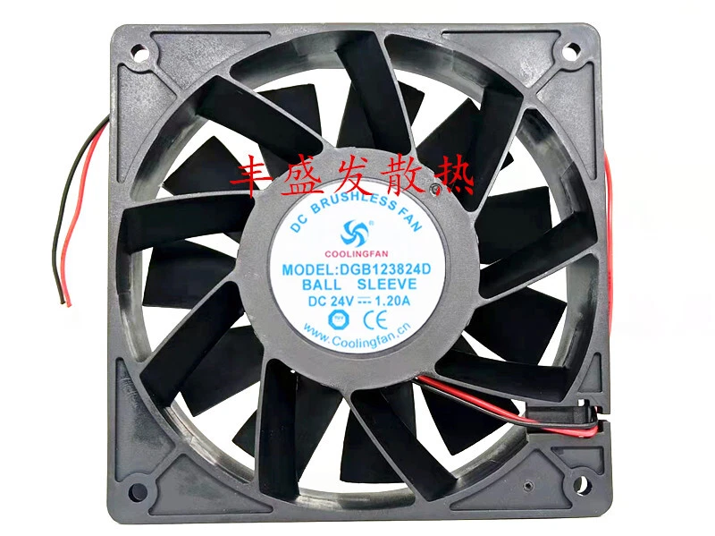 Cooling fan Large Air Volume Inverter Fan Dgb123824d 24v 1.20a | eBay