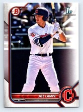2022 Bowman Draft #BD-67 Joe Lampe Cleveland Guardians top 30 Prospect 1st