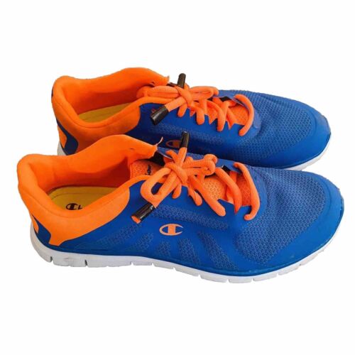 Champion Sneakers Mens 10.5 Athletic Blue Orange … - image 1