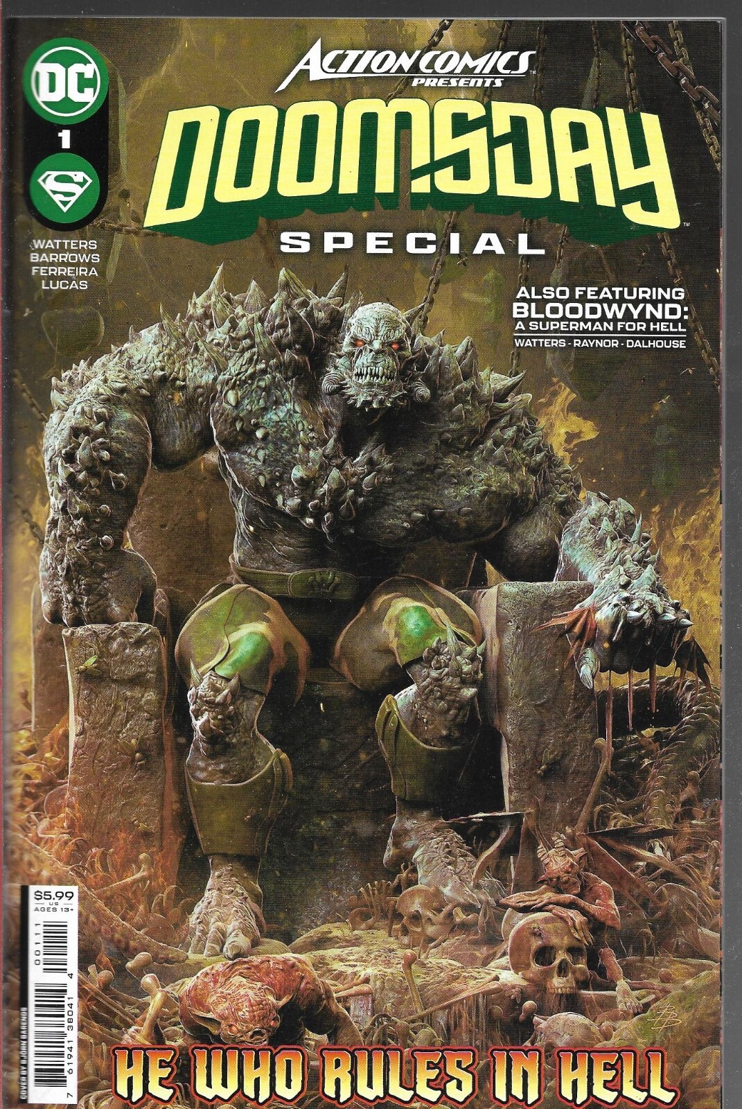 ACTION COMICS SPECIAL - DOOMSDAY (2023) #1 - Back Issue