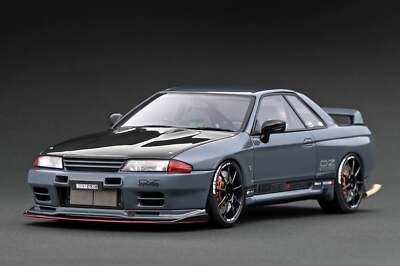 1:18 Nissan Skyline R32 GT-R TOP SECRET -- Grey -- Ignition Model IG3521