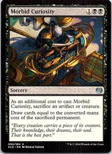 Morbid Curiosity Magic The Gathering Kaladesh Light Play