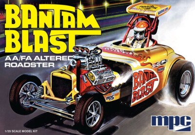 MPC 1:25 SCALE Bantam Blast Dragster Plastic Model Kit #993~NEW in BOX