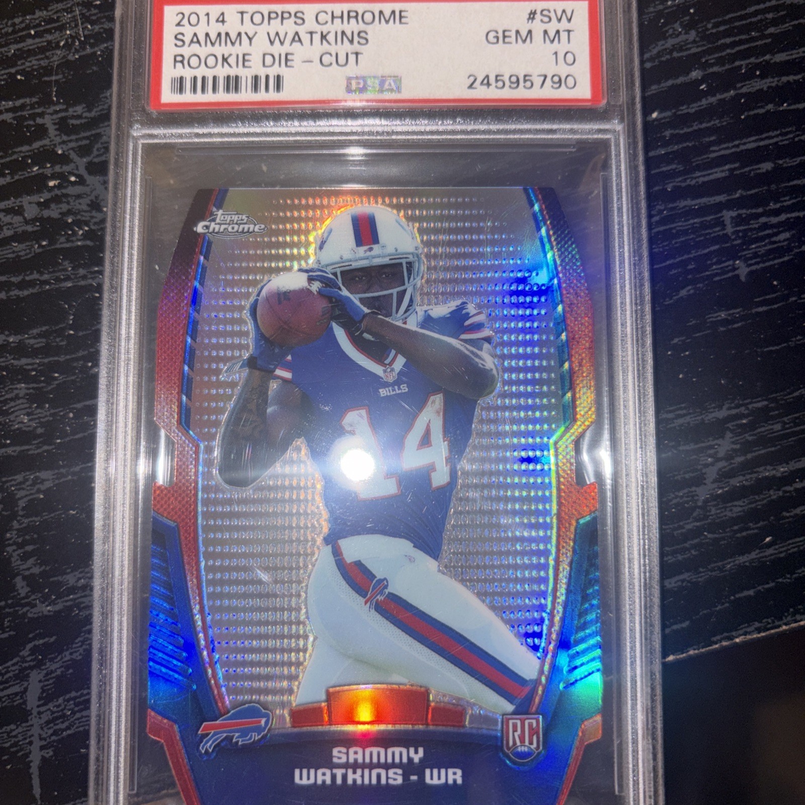Sammy Watkins Topps Chrome Rookie Die-Cut #SW Base