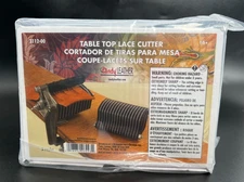 NEW Tandy Leather 3112-00 Table Top Lace Cutter Leather Cutting Tool 1/16" 1/8"