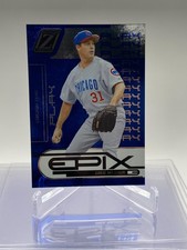 2005 Zenith Epix Blue Play #19 Greg Maddux /500