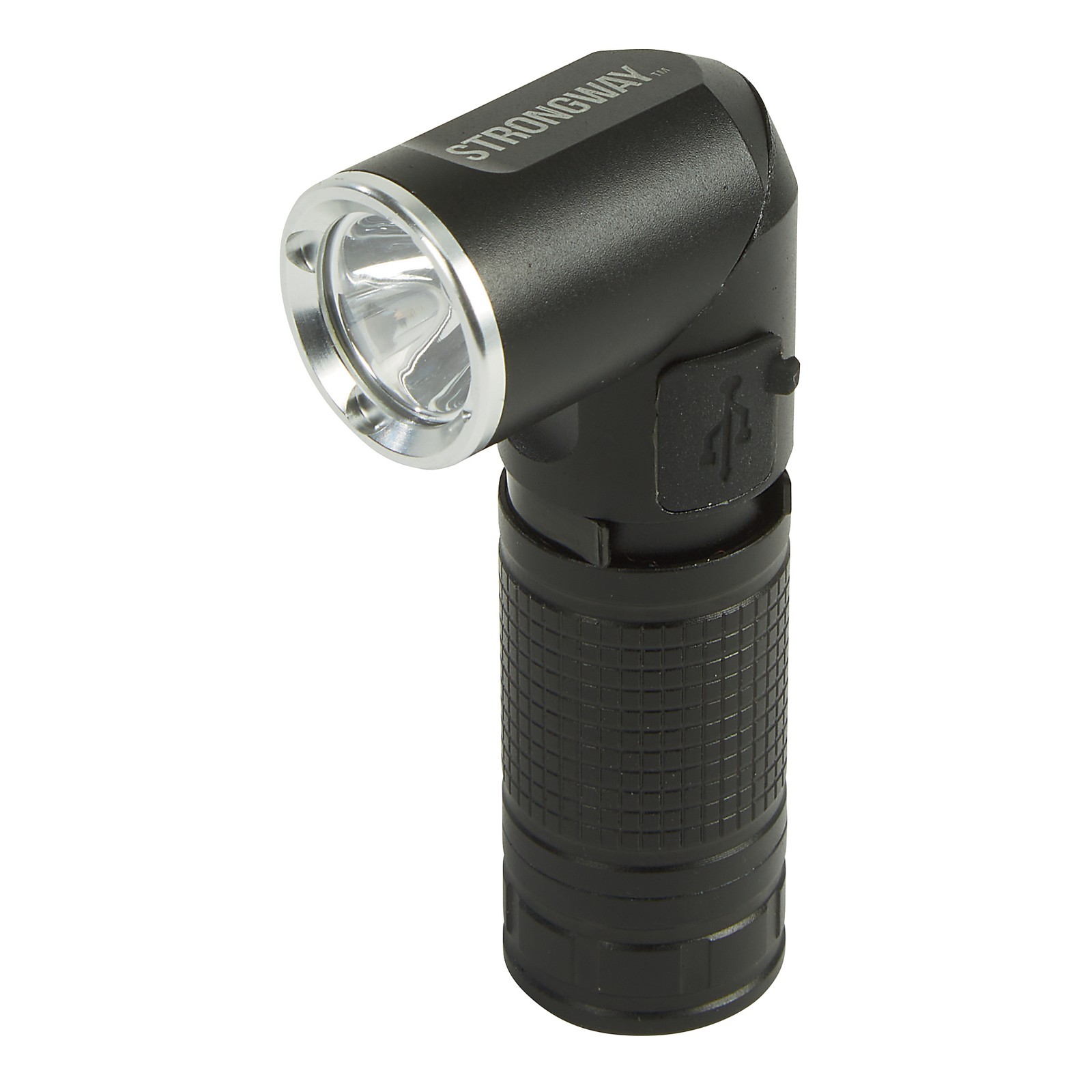 Strongway Rechargeable Swivel Head Flashlight, 600 Lumens, 5 Watts