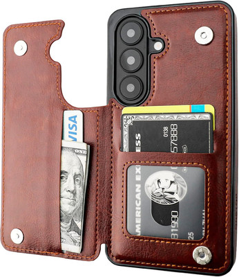 ONETOP for Samsung Galaxy S26 Wallet Case with Card Holder, PU Leather Kickstand
