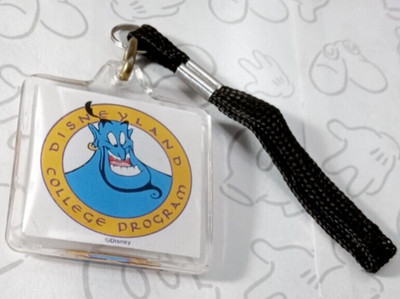Aladdin Genie Disneyland College Program Keychain