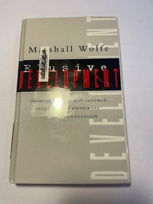 Elusive Development Marshall Wolfe 1996 First Edition Nonfiction Zed Books