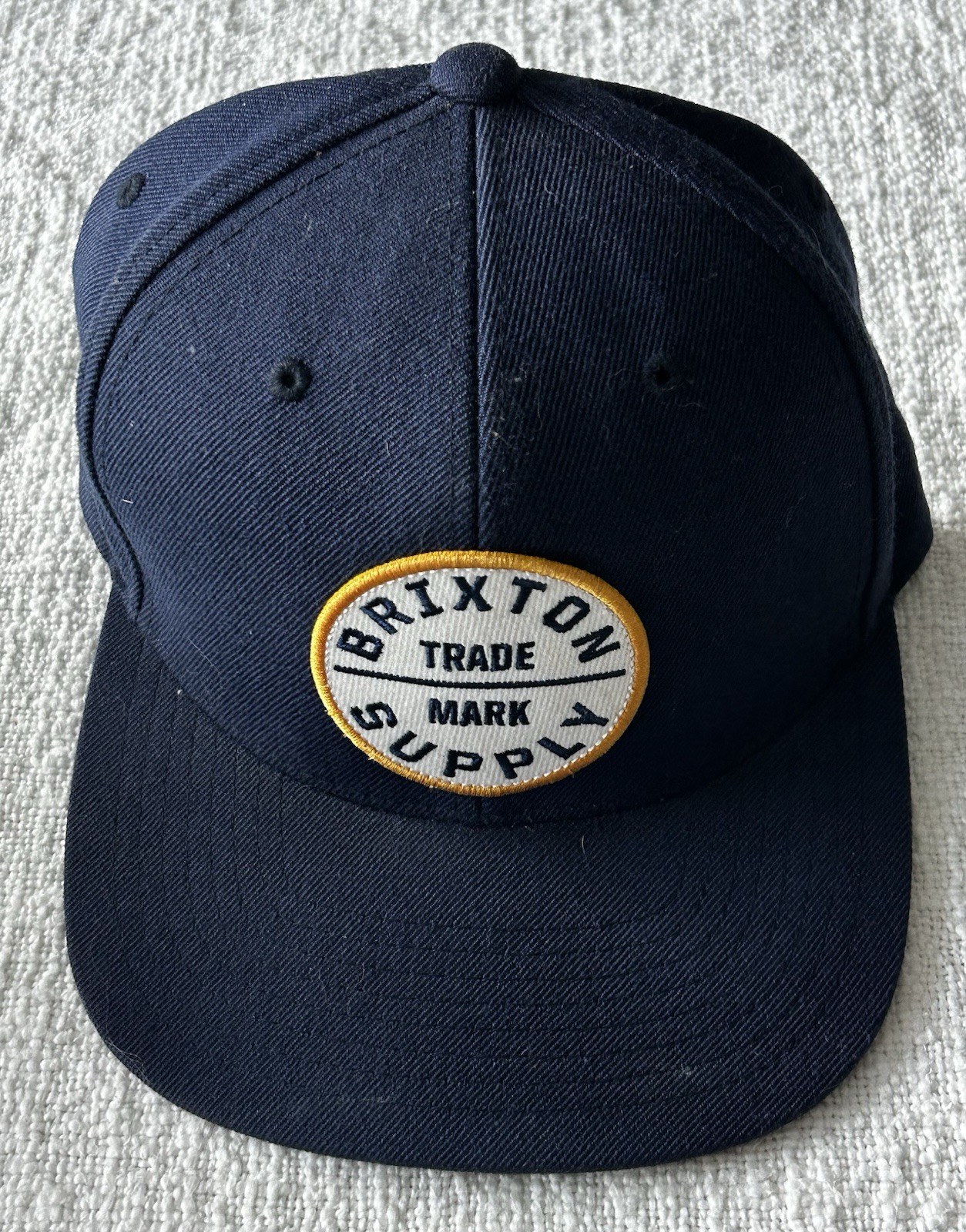 Brixton Hat Cap Snapback Blue Circle Patch Trade … - image 15