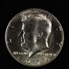 Kennedy Clad Half Dollar. 1974  P. Brilliant Uncirculated. Lot # JRRC-3