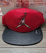 Michael Jordan 23 Youth Black Red Hat Adjustable SnapBack Cap Brand New