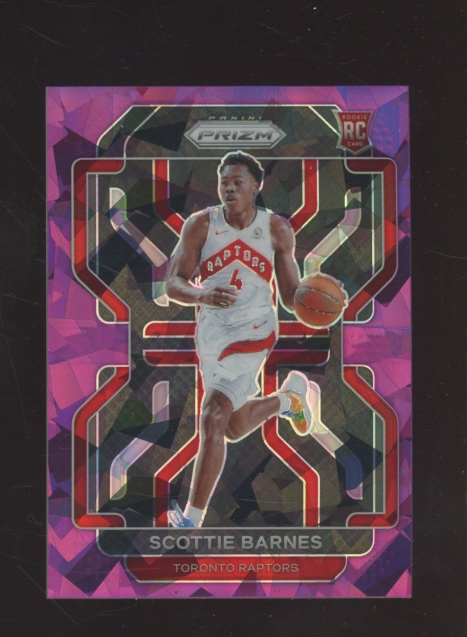 2021-22 Panini Prizm Scottie Barnes RC Rookie #320 Purple Ice 115/149