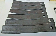 6 Total Blades for Bush Hog Flex Wing 2315 2415 2615 2615L 3715#7555 7556 11150
