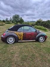 Vw Beetle Cabriolet 1.8 Turbo 20v 1 Off Show Car Customised Private Plate