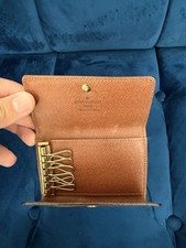 Authentic Louis Vuitton Monogram Multi 6 Key Case