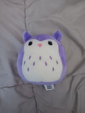 Squishmallows Anniversary Edition 4" Holly the Purple Owl LT ED HTF Plush Animal