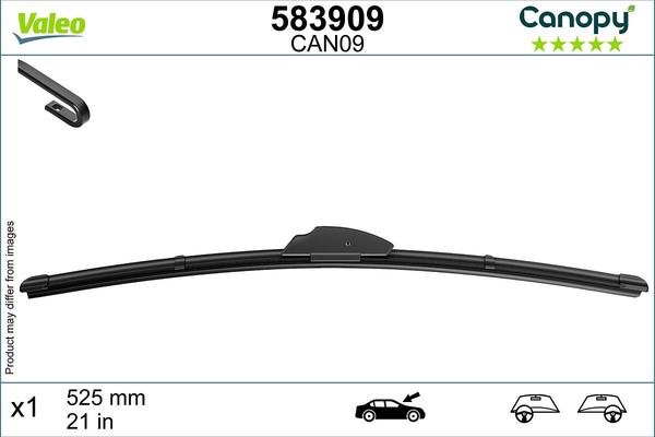 Valeo Wischblatt 583909 FüR Alfa Romeo Audi BMW Chevrolet Chrysler CitroËN-image