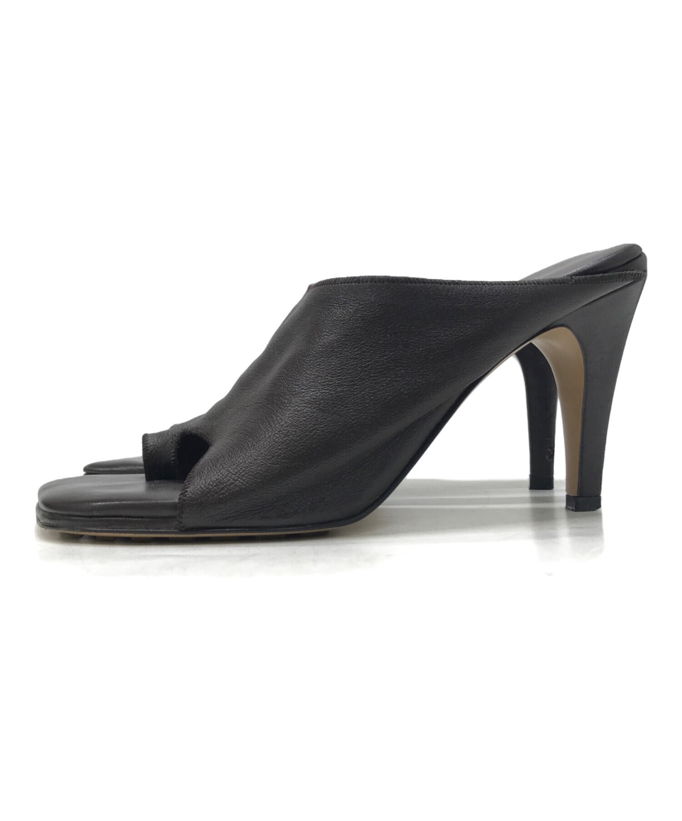 BOTTEGA VENETA Sandals Women's Size 36 Brown Leather thumbnail 2