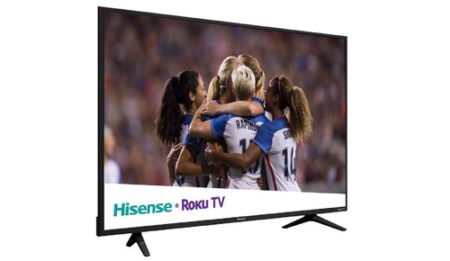 Hisense 43" Class 4K (2160P) Roku Smart LED TV (43R6E) - Picture 2 of 3