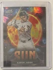 2025 Topps Cosmic Chrome AARON JUDGE Planetary Pursuits SUN card #PPS-1 YANKEES