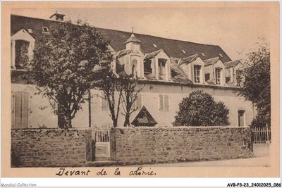 AVBP3-0183-23 - LE MONTEIL-AU-VICOMTE - Creuse - Le convent - Avant la coloni