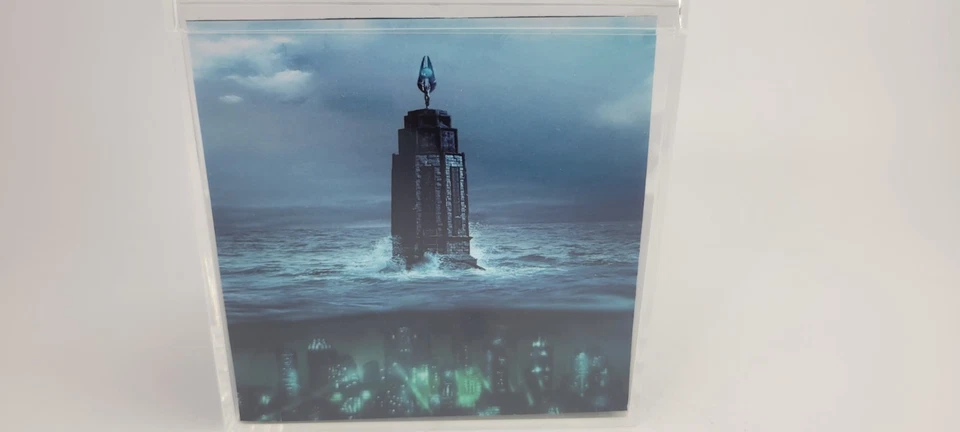 BioShock Retro 3D Cube Handmade Diorama Big Daddy Video Game Shadowbox - Image 4 of 4