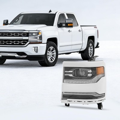LED Headlight 2016-2018 Silverado 1500 LTZ High Country Driver Side OE 84292721
