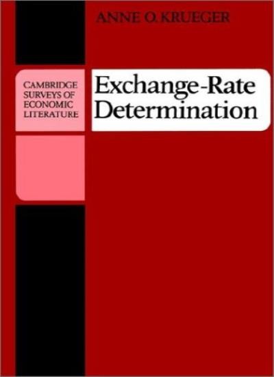 Exchange Rate Determination (Cambridge Surveys . Krueger<|