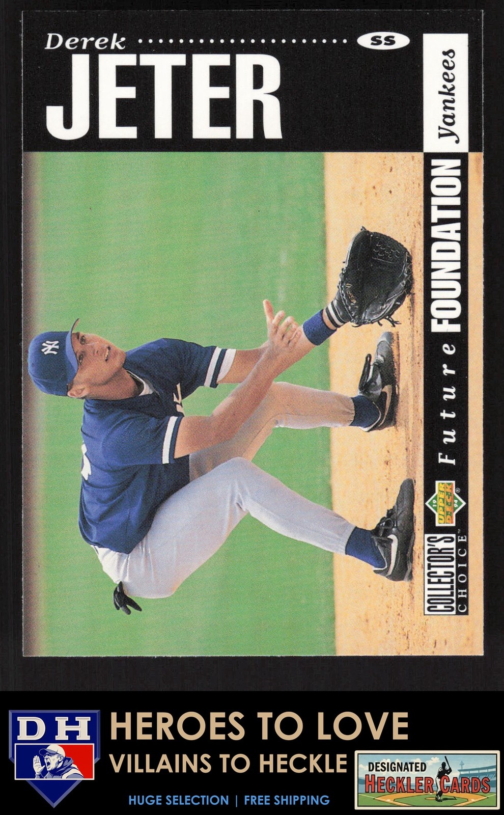1994 Collector's Choice Silver Signature Derek Jeter #644b New York Yankees