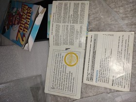 Super Mario Bros 2 NES Nintendo Box, Manual, Sleeve & Insert Only - NO GAME 
