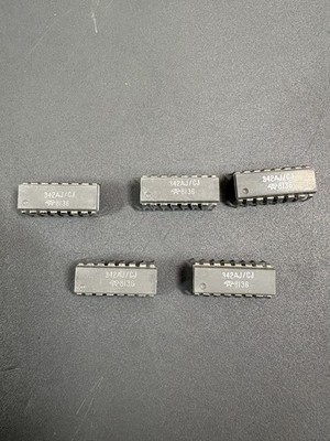 5pcs 342AJ/CJ DIP IC Chips Vintage Logic Integrated Circuit Lot