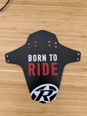 Reverse Components Mudguard Mud Fender Born to Ride rot - Neu