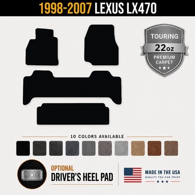 Avery Touring Front & Rear Floor Mats for 1998-2007 Lexus LX470 #1QP
