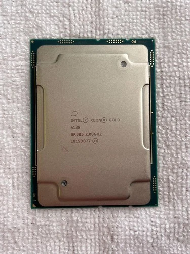 INTEL XEON GOLD 6138 2.0GHZ SR3B5 L815D877 CPU PROCESSOR