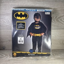 Rubies Dark Knight Batman Halloween Costume Toddler 2-4 DC Comics Warner Bros.