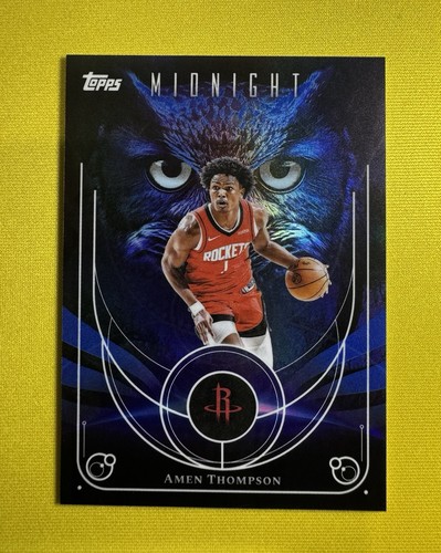 2025-26 Topps Midnight Night Owls Amen Thompson SSP