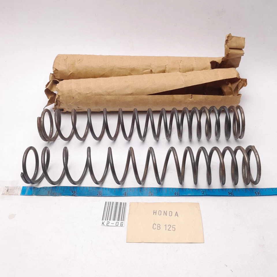 Muelle de horquilla delantera Honda CB125 puede apto para CS90 CL90 CT90 CT110 nuevo #2 Foto 4 de 4